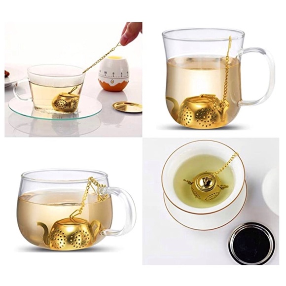 ✨3for$38 New Stainless Steel Tea Infuser / Tea Leaf Filter / Tea Stainer Pot - Picture 5 of 14